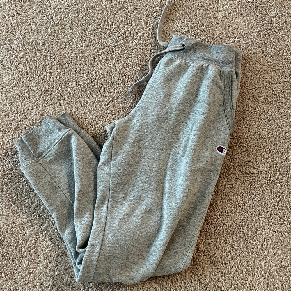 Champion light gray joggers